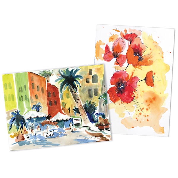 Watercolor Paper, White, 90lb., 18in x 24in, PK50